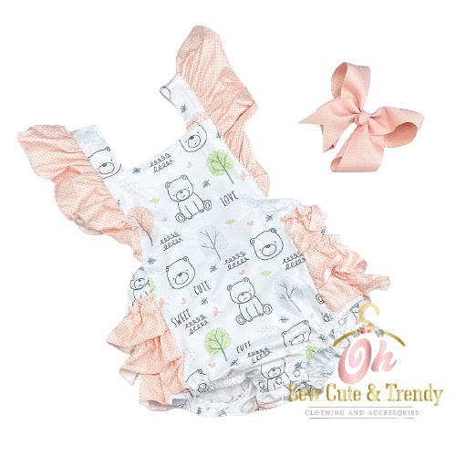 Teddy Bear Love Romper