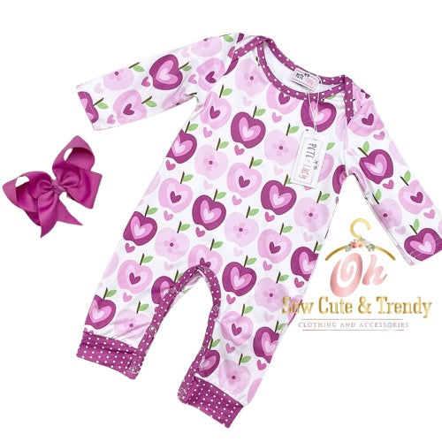 Apple A Day Romper