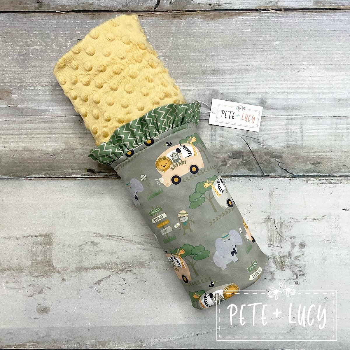 Silly Safari Minky Blanket