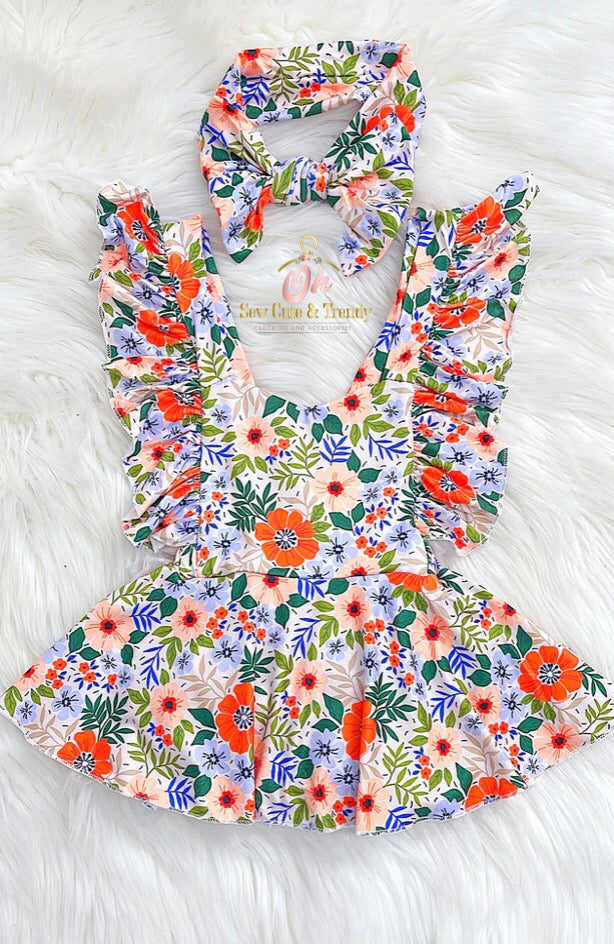 Ditsy Floral Onesie