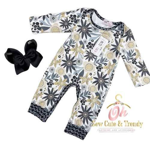 Golden Garden Romper
