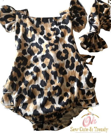 Magical Leopard Romper