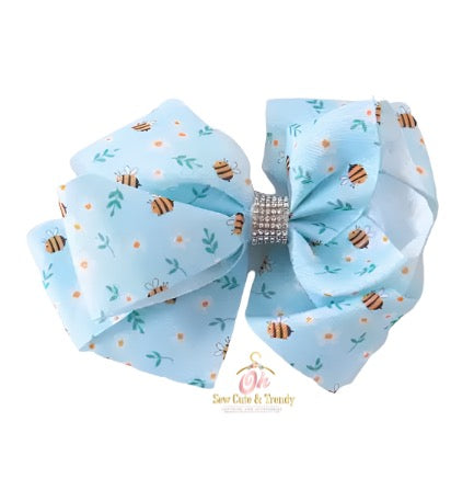 Bumblebee Hair Bow