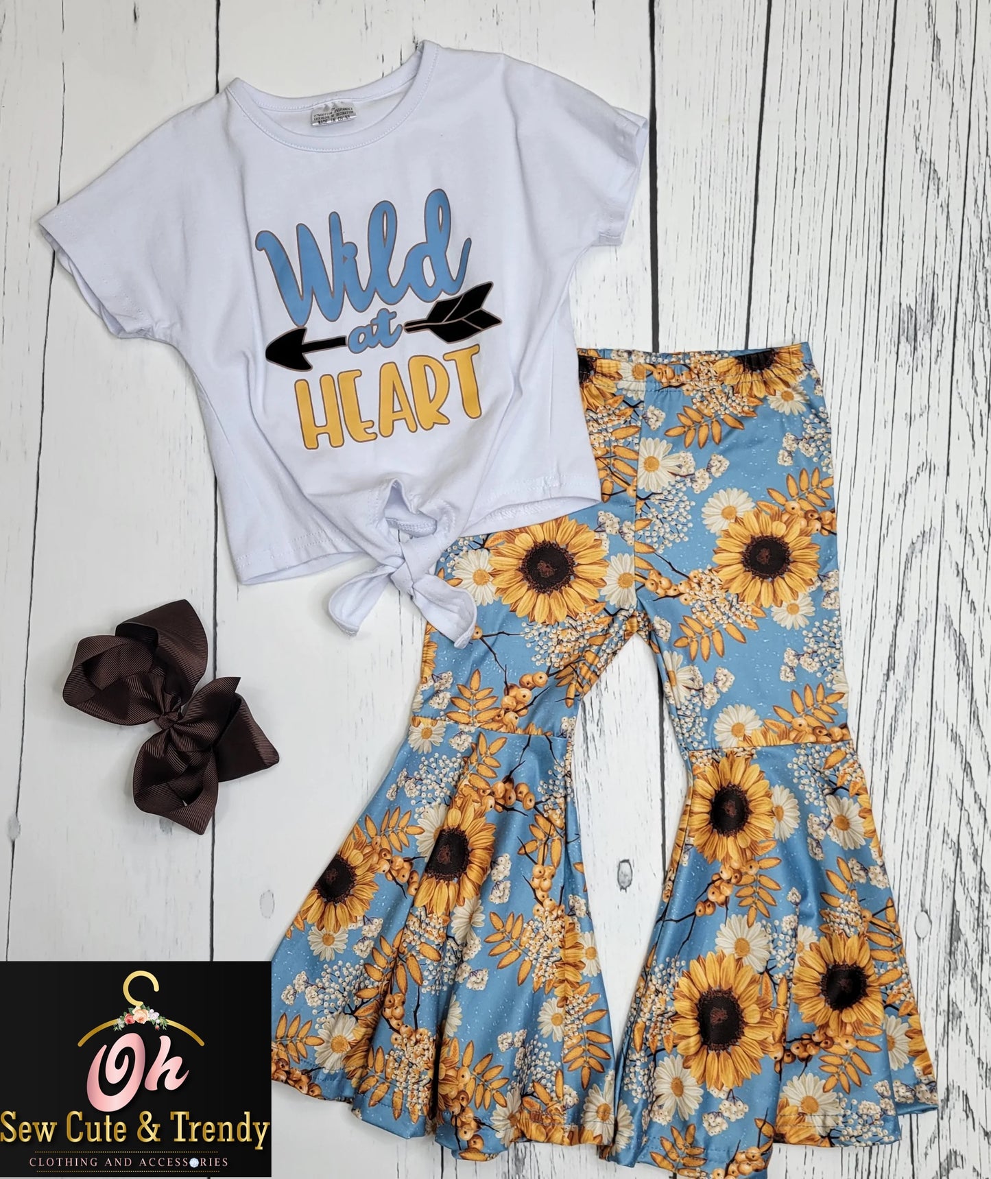 Wild at Heart 2 piece Pants set