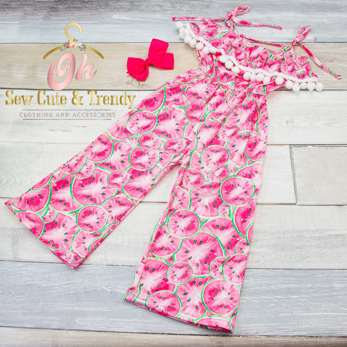 Watermelon Jumpsuit