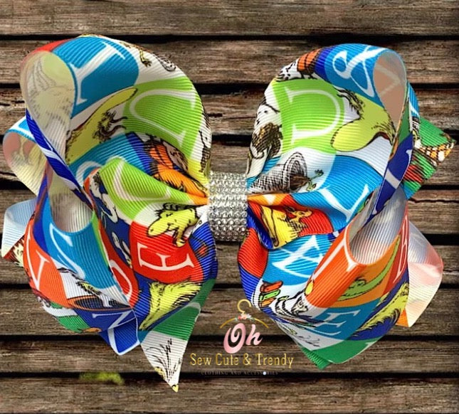 Multicolor Cartoon Character Hair Bow