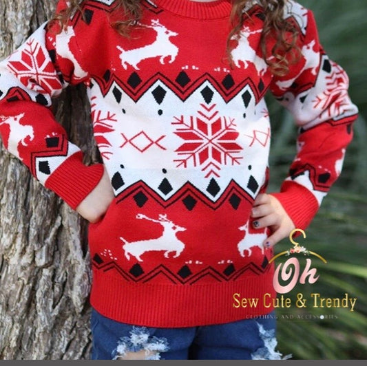 Reindeer sweater
