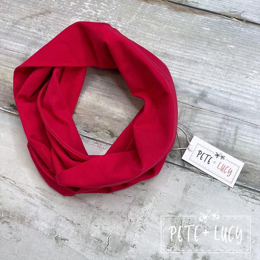 Red Infinity Scarf