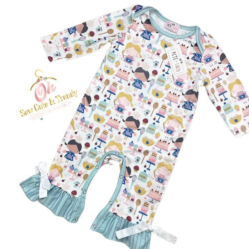 Mommy’s Kitchen Helper Romper