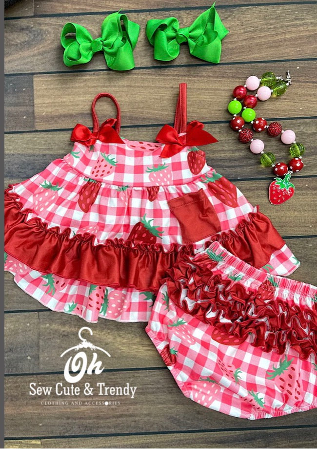 Strawberry 2-piece Set