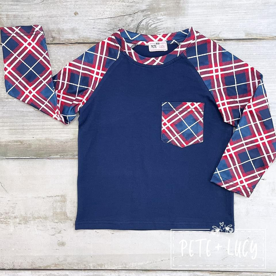 Winter Christmas Boys Top