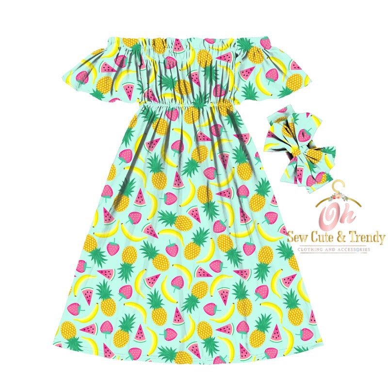 Tutti Frutti Maxi Dress
