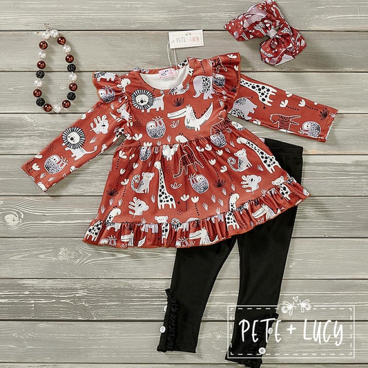 Zoo Fun Pants Set