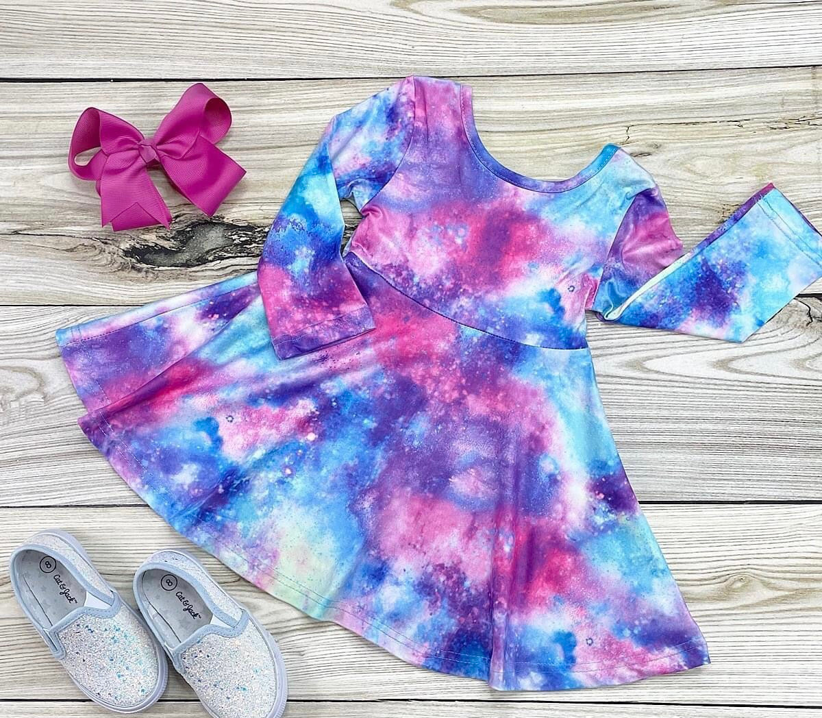 Cosmic Twirl Dress