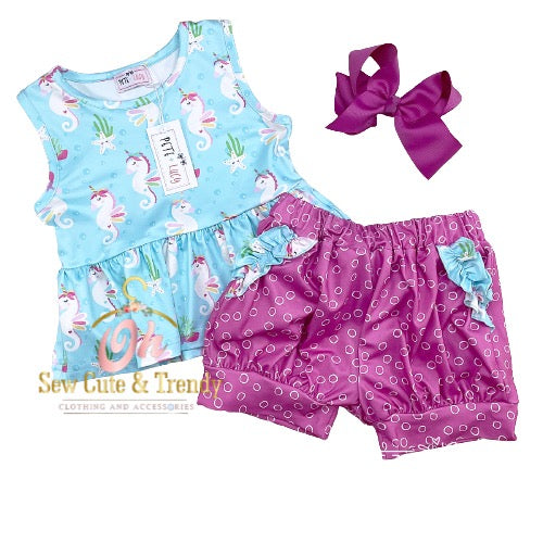 Seacorn Magic Short Set