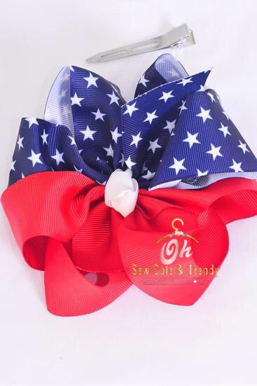 4th of July Hair Bow